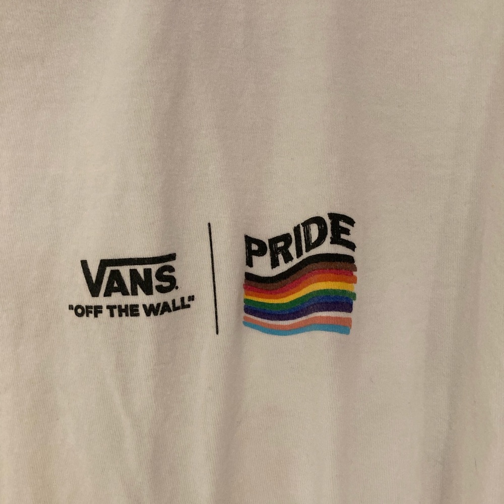 RARE VANS PRIDE SHIRT